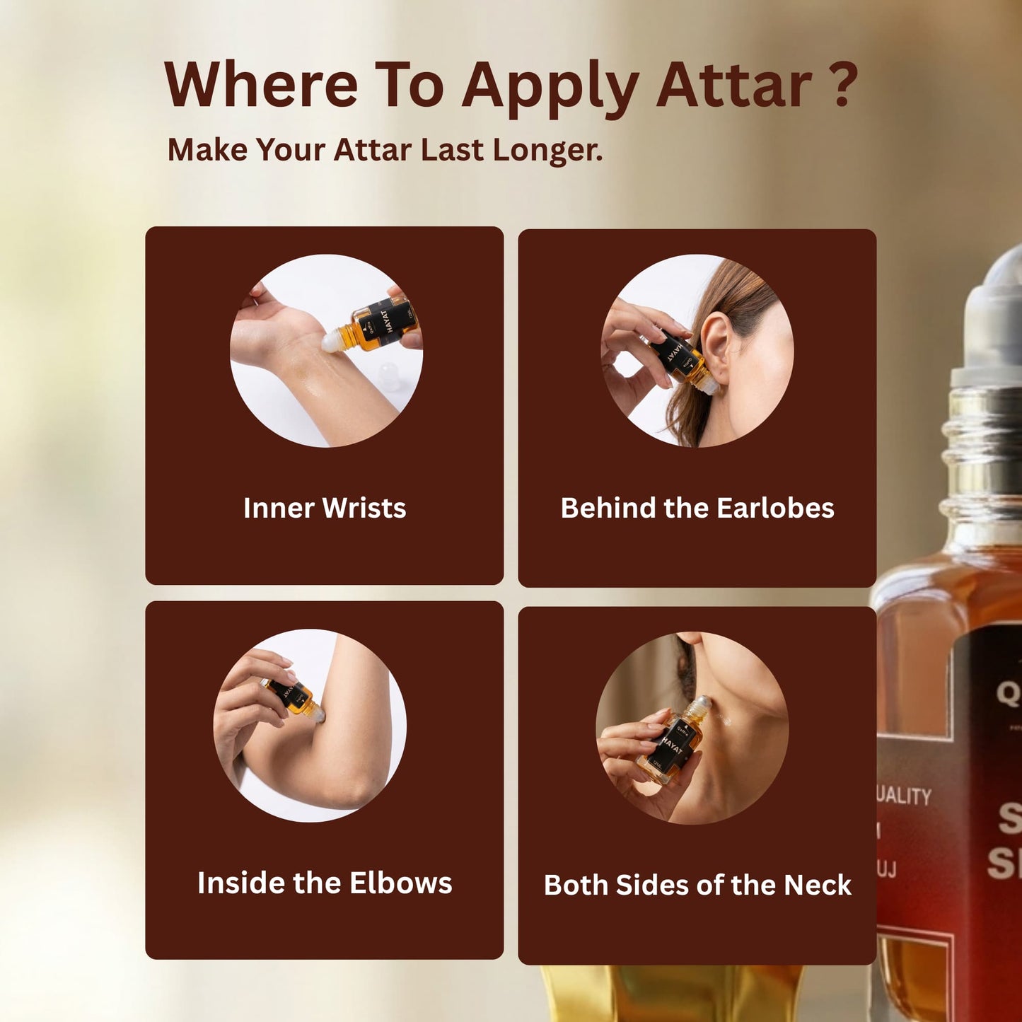 Soft Shine Attar by Qaffra – Long Lasting Berry Floral Perfume Oil | Premium Quality | Crafted In Kannauj